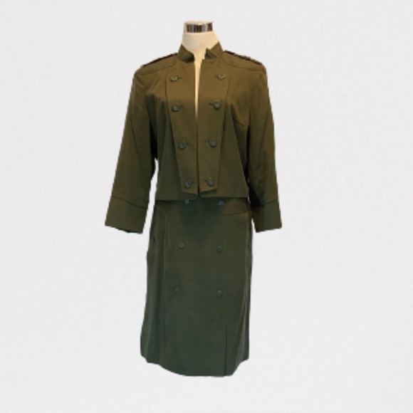 Cass Military Inspired Suit (Jacket and Skirt) - Picture 1 of 6
